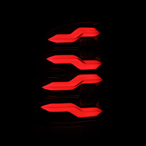 AlphaRex 09-18 Dodge Ram Luxx-Series LED Tail Lights Black w/ Activation Light & Sequential Signal - 640004 User 3