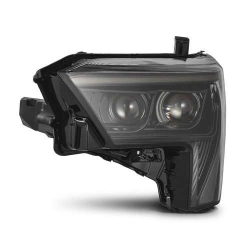 AlphaRex 22-23 Toyota Tundra LUXX-Series Headlights Alpha-Black w/Amber DRL - Req 810029 OR 810030 - 880873 User 5