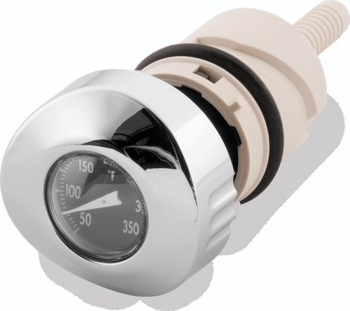 Bikers Choice 04-Up Sportster Black Face Oil Temperature Gauge Dipstick - 488794 Photo - Primary
