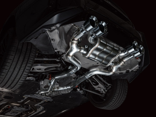 AWE Tuning 23-24 BMW G87 M2 SwitchPath Edition Exhaust - Chrome Silver Tips - 3025-42487 Photo - Mounted
