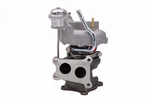 Forced Performance Subaru STi/WRX Blue Turbo 58mm Black Turbine Hsg External WGw/Oil Line (D/S Only) - 2025202-0502010 Photo - Primary