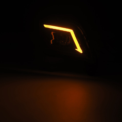 Alpharex 19-23 Chevrolet Silverado 2500/3500HD DoubleTap Dual Color LED Projector Fog Lights - 210017 User 1