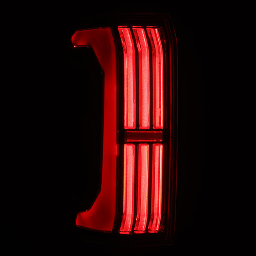 AlphaRex 24-25 Toyota Tacoma NOVA-Series LED Prismatic Tail Lights - Black - 679020 User 3