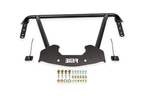 BMR 64-67 GM A-Body Bolt-On Front Reinforcement Chassis Brace - Black Hammertone - CB400H User 1