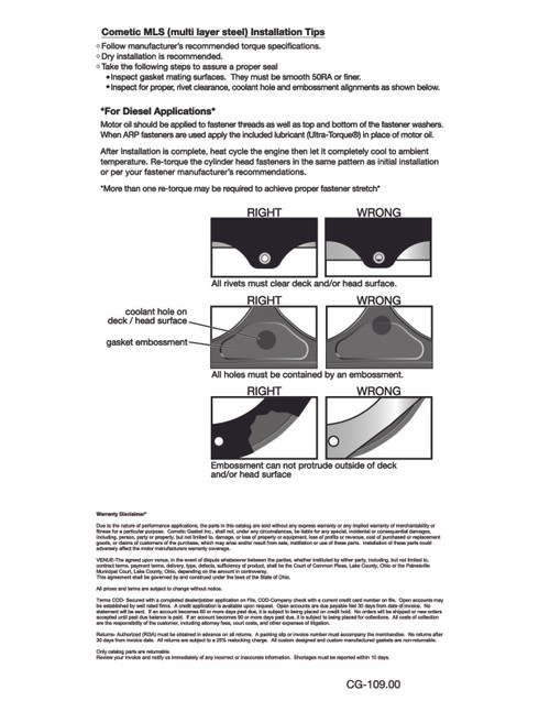 Installation Instructions