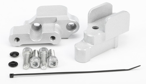 Helibars Handlebar Risers Silver BMW - HR05102