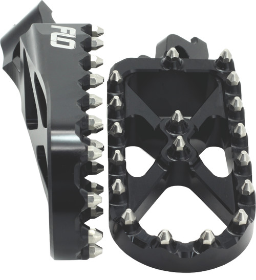 FLO Motorsports Adventure/snow Footpeg Black - SPEG-795-2BLK