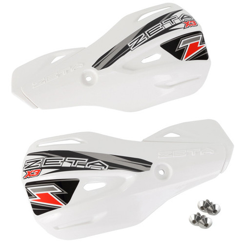 Zeta X3 Handguard Shield White