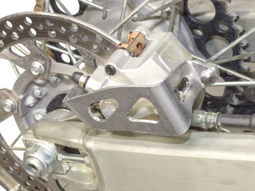Works Aluminum Rear Caliper Guard YZ450F