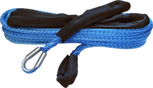 KFI 1/4 In. X 50 Ft. Extension Rope Synthetic Blue