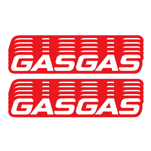 D-cor 6" Gasgas Decal 10 Pk