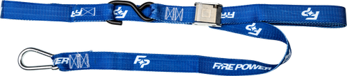 Fire Power 1.5" Tie-down Soft-tie Blue 2/PK