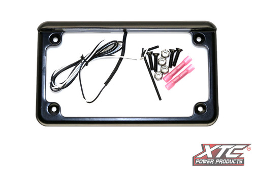 XTC Power Products License Plate W/ LED Universal