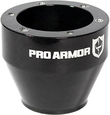 PRO Armor Steering Wheel Hub Black Pol
