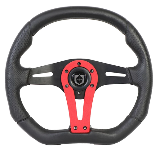 PRO Armor 13.75 Force Steering Wheel Red