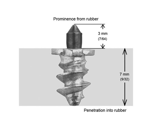 Igrip 1/4"-6MM Shoulder Screw Studs Qty 200