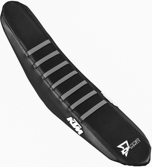 D-cor Seat Cover Blk/blk/gry KTM Sx/F 250-450
