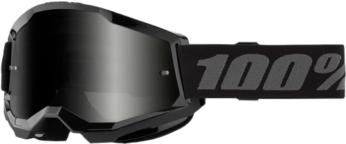 100-PERCENT Strata 2 Sand Goggle Black Smoke Lens