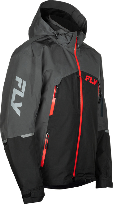 FLY Racing Incline Jacket Grey/black 3X