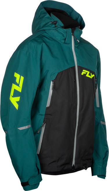 FLY Racing Incline Jacket Teal/black 3X