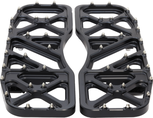 FLO Motorsports V5 Floorboards Black Indian