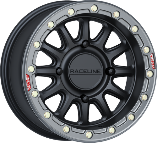 Raceline Alpha Wheel 4/137 Blk/gunmetal 15X7 (+10MM)