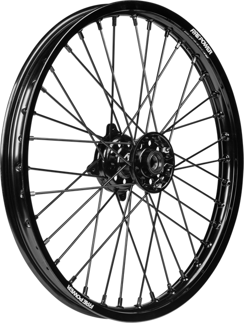 Fire Power Front Wheel 1.60 X 21" Black Kaw - 568-7221-3333