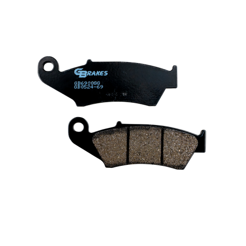 Gbrakes Brake Pads Semi Metallic - GB0524-69