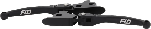 FLO Motorsports MX Style Lever Set Black 25-26 Softail