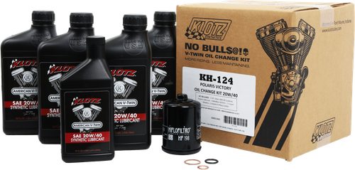 Klotz Victory 4.5QT Synthetic Oil Change Kit