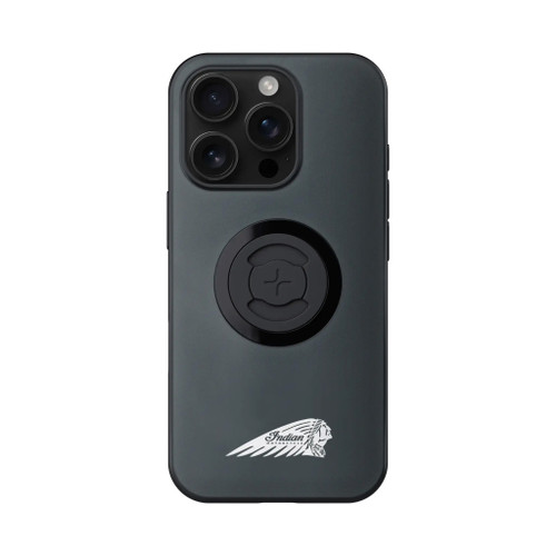 SP Connect Indian Phone Case W/headdress Iphone 16 Pro Gray W/Logo