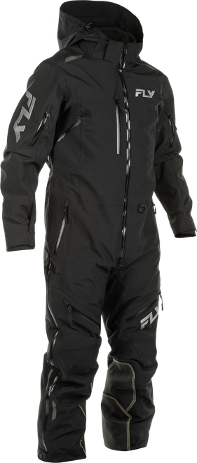 FLY Racing Cobalt Shell Snowbike Monosuit Black/grey 2X