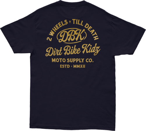 DBK Gold Nugget Tee Navy MD