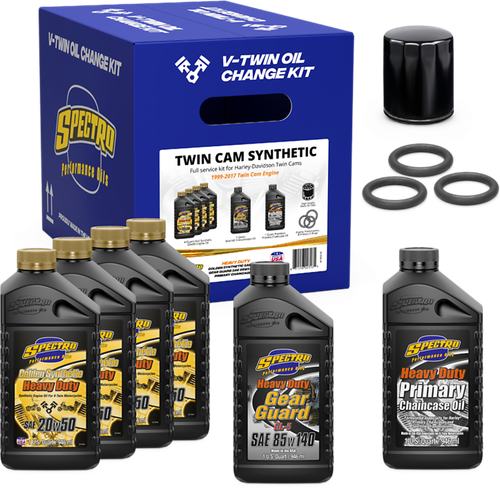 Spectro V-twin Full Oil Service Kit Tc Synthetic