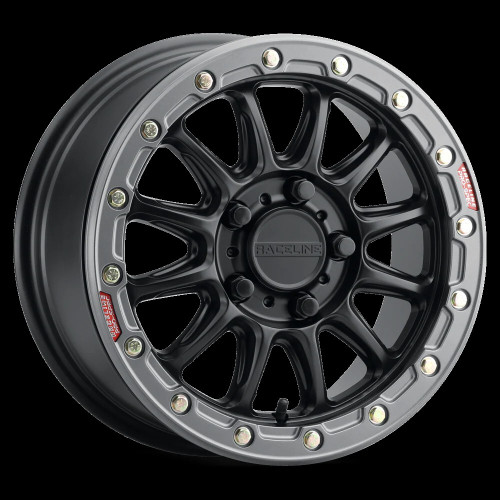 Raceline Alpha Bdlk 17X7 4/156 (+40MM) Blk/gunmetal