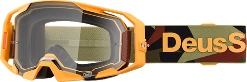 100-PERCENT Armatic Goggle Deus Ex Machina Clear