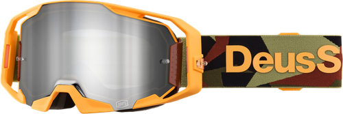 100-PERCENT Armatic Goggle Deus Ex Machina Slvr Flsh
