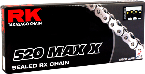 RK Excel 520MAXX Drive Chain Black/gold 520 X 120