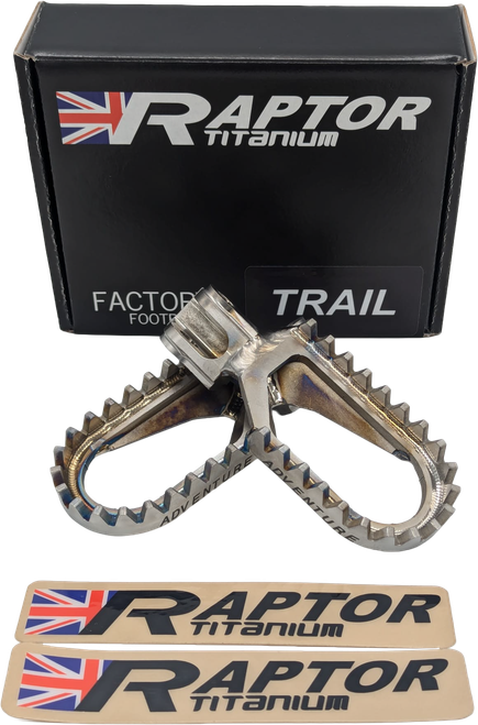 Raptor Titanium Foot Pegs Adv Pr KTM