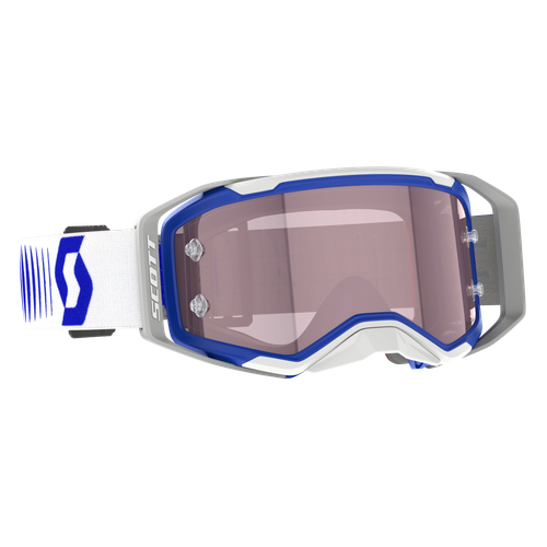 Scott Prospect 2.0 Amp Goggle Doppler Wht/Bu Rose Wrk