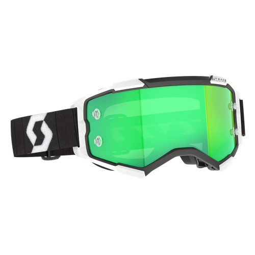 Scott Fury Goggle Blk/Wht Grn Crm Wrk