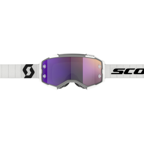 Scott Fury Goggle Wht/Blk Prpl Crm Wrk