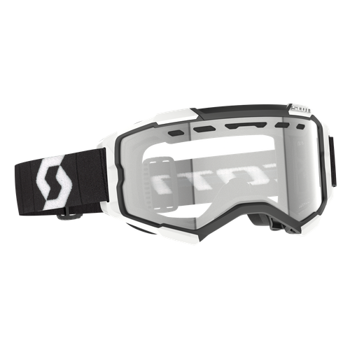 Scott Fury Enduro Goggle Blk/Wht Clear Wrk