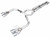 AWE 2024 Ford Mustang Dark Horse S650 RWD Track Edition Catback Exhaust w/ Quad Chrome Silver Tips - 3020-42375 Photo - Primary