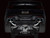 AWE 2024 Ford Mustang Dark Horse S650 RWD Track Edition Catback Exhaust w/ Quad Chrome Silver Tips - 3020-42375 Photo - Mounted