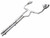 AWE 2024 Ford Mustang Dark Horse S650 RWD Track Edition Catback Exhaust w/ Quad Chrome Silver Tips - 3020-42375 Photo - out of package