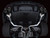AWE 2024 Ford Mustang Dark Horse S650 RWD Track Edition Catback Exhaust w/ Quad Diamond Black Tips - 3020-43375 Photo - Mounted