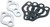 Water Pump Spacer Kit SBC 1/4in