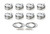SBC Dished Piston Set 4.155 Bore -25.5cc