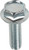 Bolt 10MM Hex Head Flange Bolts 6X1.0X20MM 10/PK